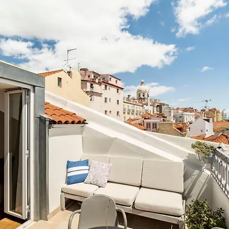 Apartmán Rooftop In Alfama - Little Triplex *